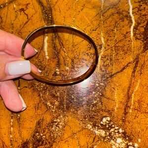 Gold Bangle Bracelet